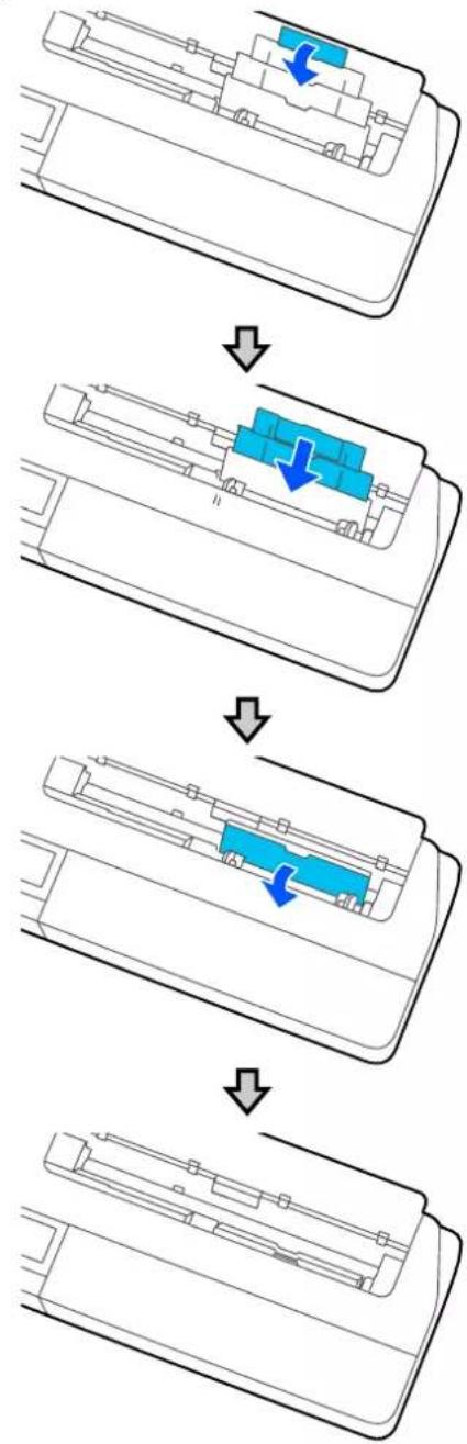 EPSON SCT3100M - Chargement et réglage du papier - 1