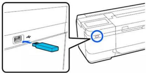 EPSON SCT3100M - Impression directe de fichiers présents sur une clé USB - 1