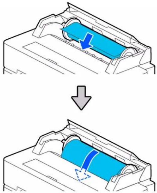 EPSON SCT5400M - Chargement et réglage du papier - 3