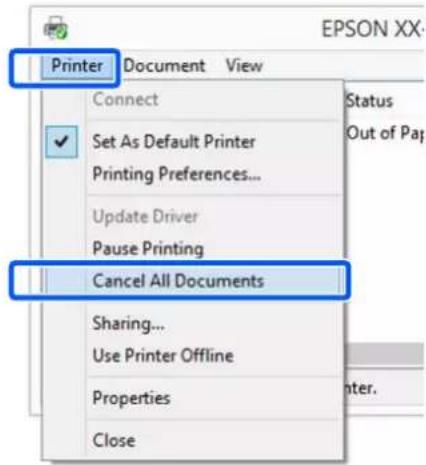 EPSON SCT5400M - Si la barre de progression ne s'affiche pas - 2