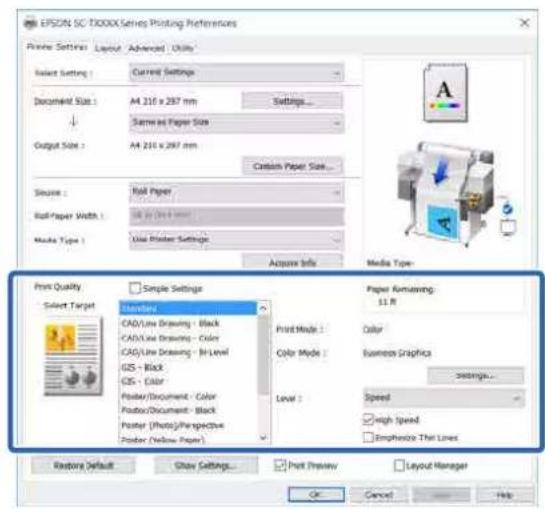 EPSON SCT5400M - Correction des couleurs et impression - 1