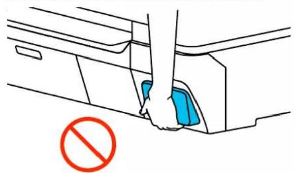 EPSON SCT5400M - Remarques concernant le déplacement ou le transport de l'imprimante - 1