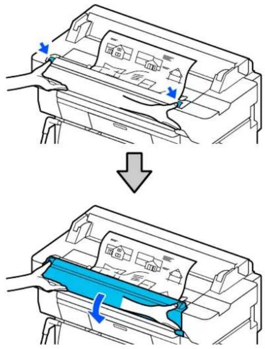 EPSON SCT5400M - Bourrage de l'original (SC-T5400M Series uniquement) - 1