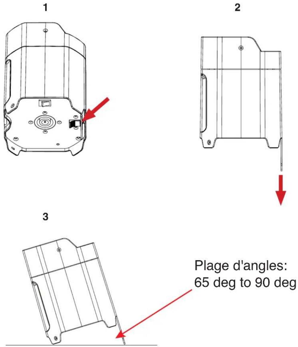 Adj Element H6 Pak - BÉQUILLE POUR PLACEMENT AU SOL - 1