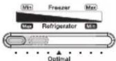 SAMSUNG RT28HAR5DSA - Réglage de la température du congélateur - 2