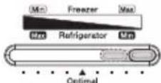SAMSUNG RT28HAR5DSA - Ajustar a temperatura do congelador - 1