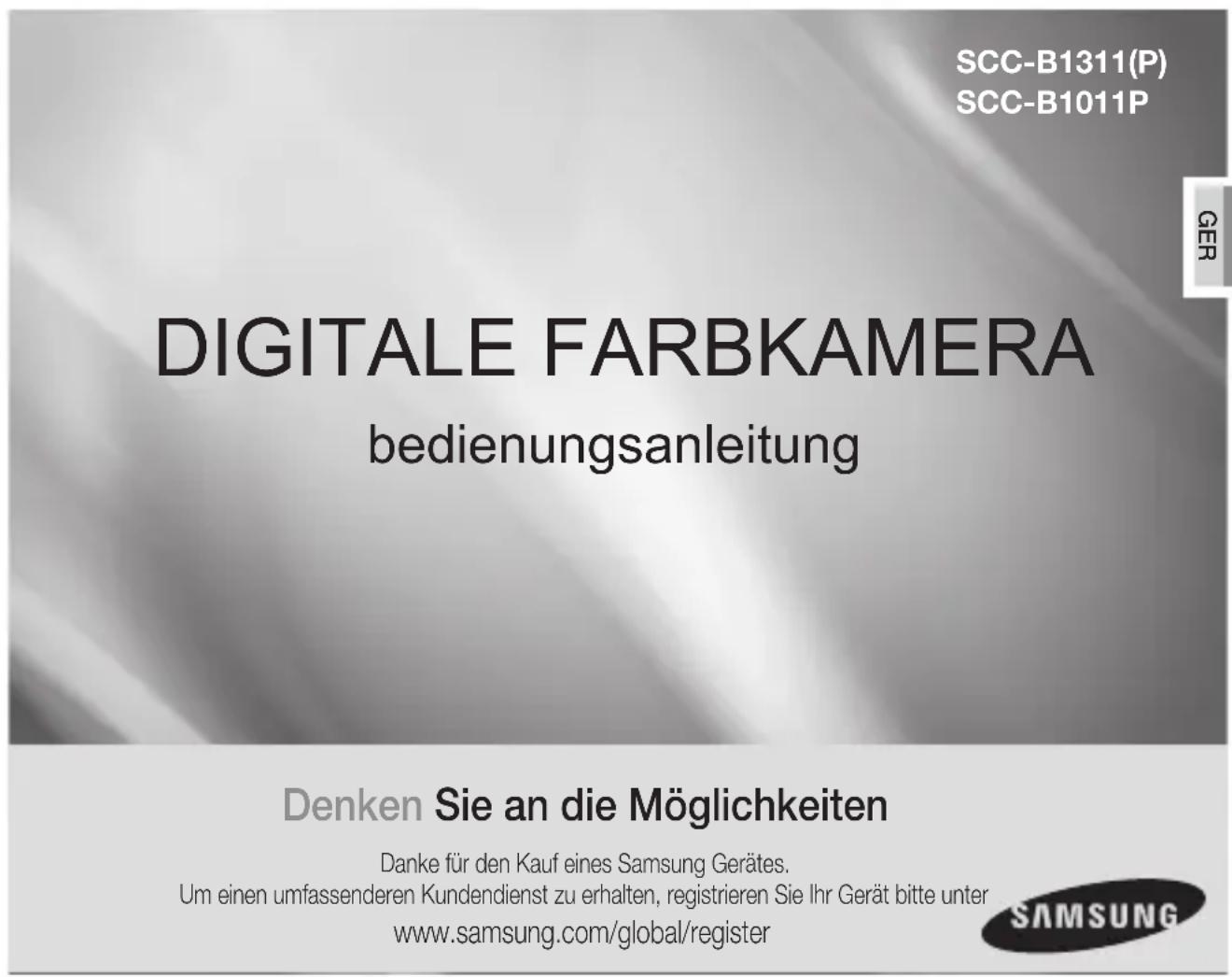 SAMSUNG SCCB1011P - Correct Disposal of This Product - 1