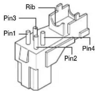 SAMSUNG SCCB1011P - Branchez la fiche de connexion de l'objet à diaphragme automatique - 1
