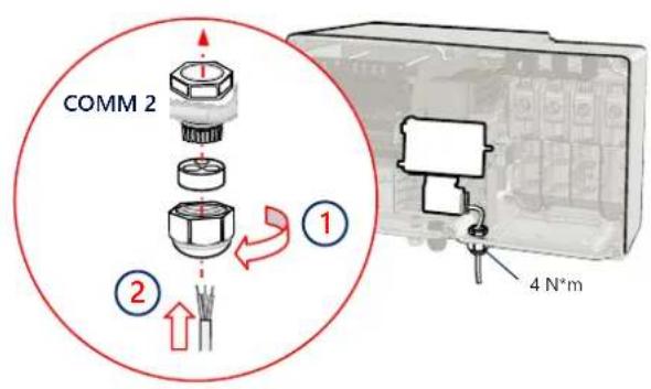 SolarEdge SE100KBE00IBNC4 - RS485-Verbindung mit mehreren Wechselrichtern - 1