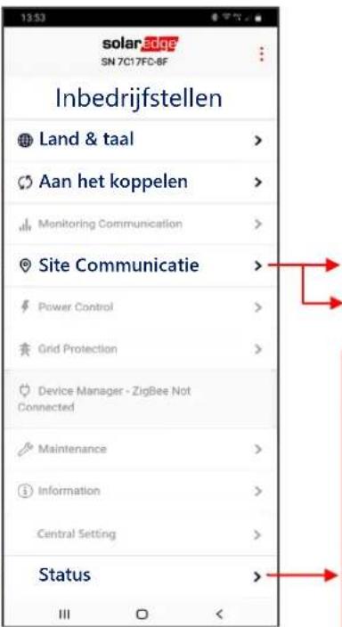 SolarEdge SE100KBE00IBNC4 - De Leider-omvormer in bedrijf stellen - 3