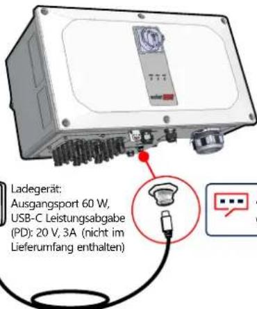 SolarEdge SE100KBE00IBNC4 - Vorab-Inbetriebnahme, wenn noch nicht an das AC-Netz angeschlossen (Option 1) - 12