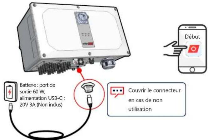 SolarEdge SE100KRW00IBNQ4 - Pré-mise en service lorsque le raccordement AC n'a pas encore été effectué (Option 1) - 12