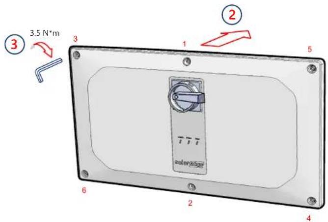 SolarEdge SE100KRW00IBNQ4 - Zakładanie pokrywy - 1