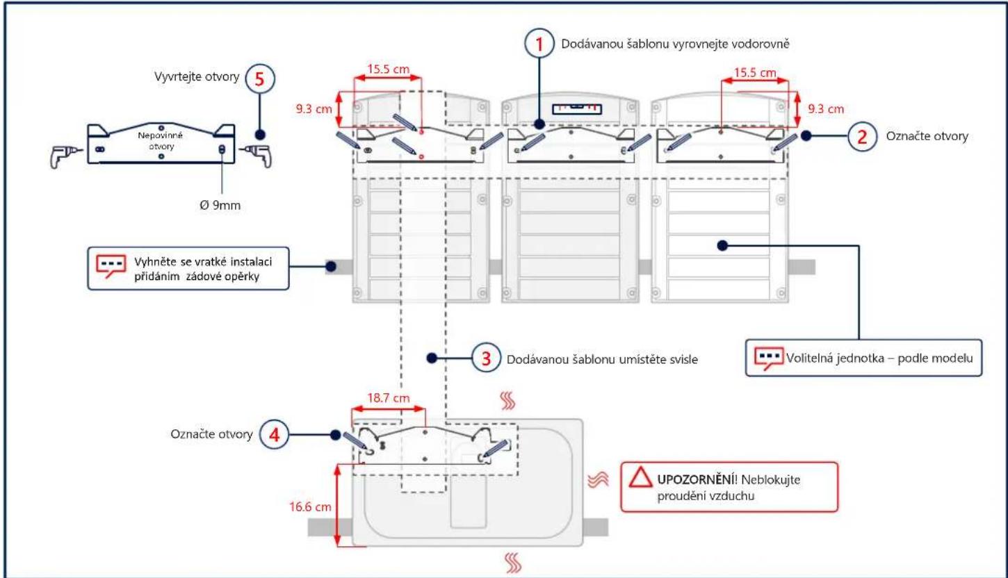 SolarEdge SESUKRW00INNN4DG - Značky a vrtání otvorů - 1