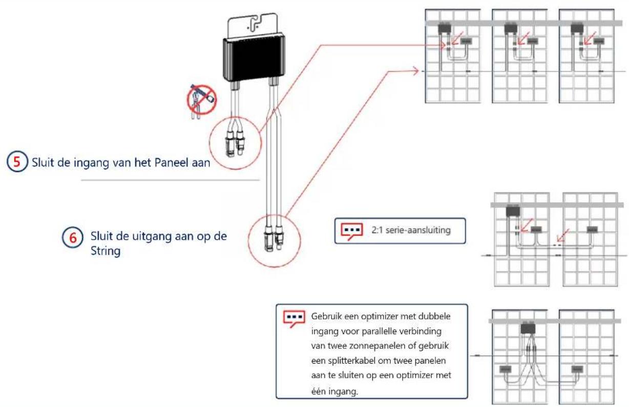 SolarEdge SESUKRW00INNN4DG - Installatie van de optimizers - 1