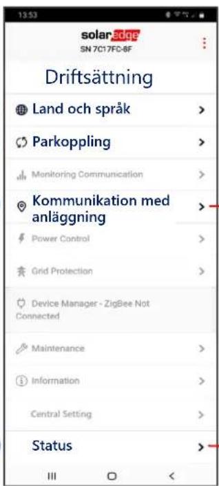 SolarEdge SE100KRW00IBPM4 - Driftsättning av primär växelriktare - 2