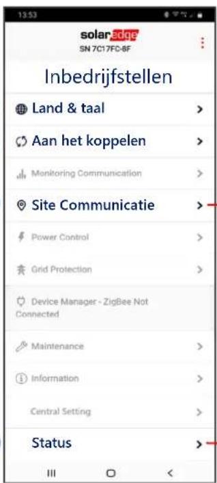 SolarEdge SE120KSYNERGYSET - De Leider-omvormer in bedrijf stellen - 2
