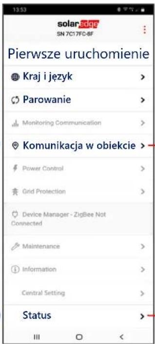 SolarEdge SE66.6KRW00IBNC4 - Przekazanie falownika nadrzędnego do eksploatacji - 2