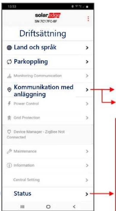 SolarEdge SE66.6KRW00IBNC4 - Driftsättning av primär växelriktare - 2