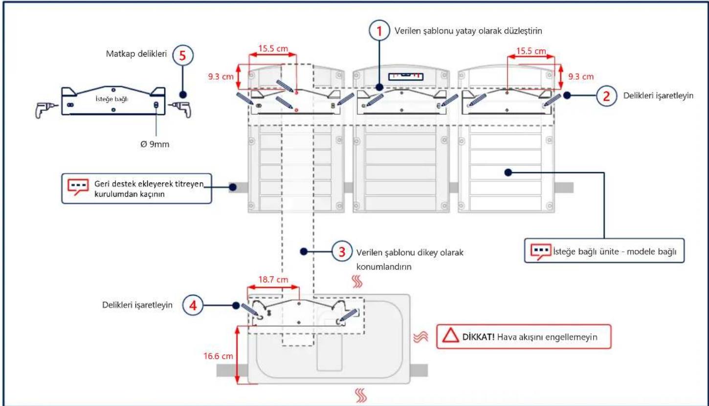 SolarEdge SE90KRW00IBNQ4 - İşaretleme ve Delik Delme - 1