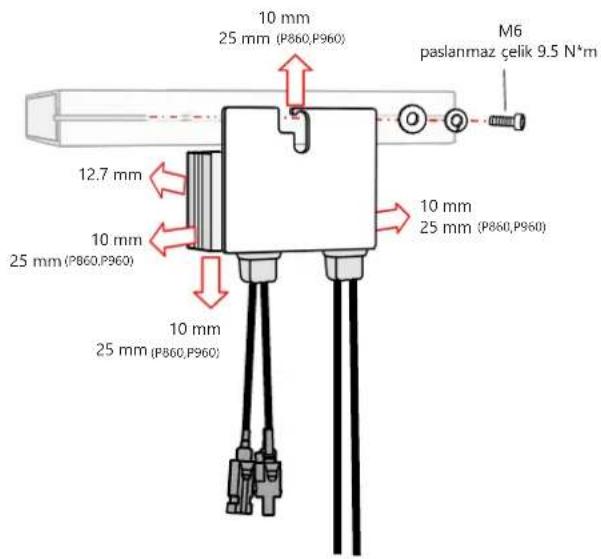SolarEdge SE100KRW00IBNM4 - Optimizerlerin Montajı - 3