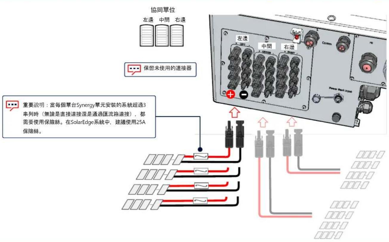 SolarEdge SE100KRW00IBNM4 - 連接 PV 串列 - 1