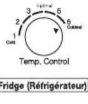 SAMSUNG RT31FAREDWW - Réglage de la température du réfrigérateur - 3