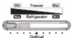 SAMSUNG RT31FAREDWW - Réglage de la température du congelateur - 2