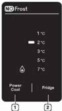 SAMSUNG RT31FAREDWW - UTILIZAR O PAINEL DE CONTROLO (TIPO DE VISOR) - 1