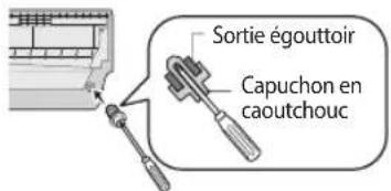 SAMSUNG AR24HPFNCWKNSG - Changement de direction du tuyau d'évacuation - 4