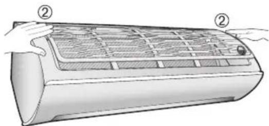 SAMSUNG AR24HPFNCWKNSG - Remontage du filtre à air - 2