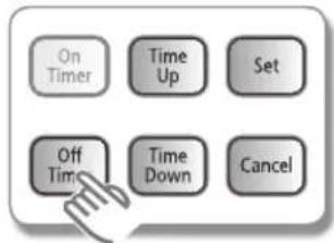 SAMSUNG AR24HPFNCWKNSG - Réglage du On/Off timer - 3