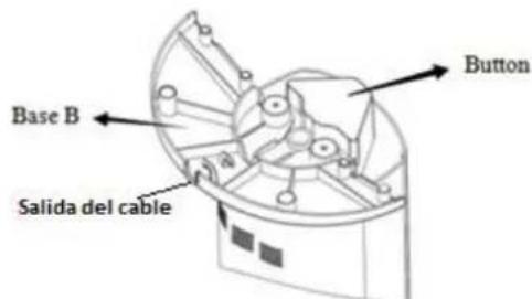 Base B Salida del cable Button