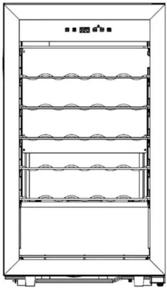 NewAir NWC033SS01 - Bottle Wine cooler - 1