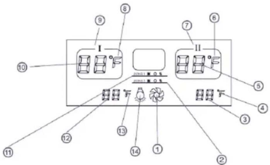 NewAir AWR460DB - THE DISPLAY SCREEN - 1