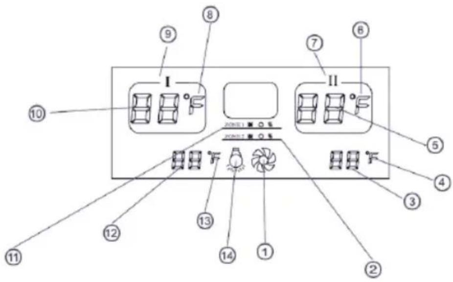 NewAir AWR460DB - PANTALLA DE CONTROL - 1