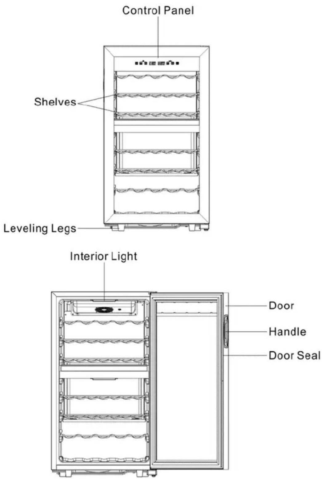 NewAir NWC043SS00 - PARTS LIST - 1