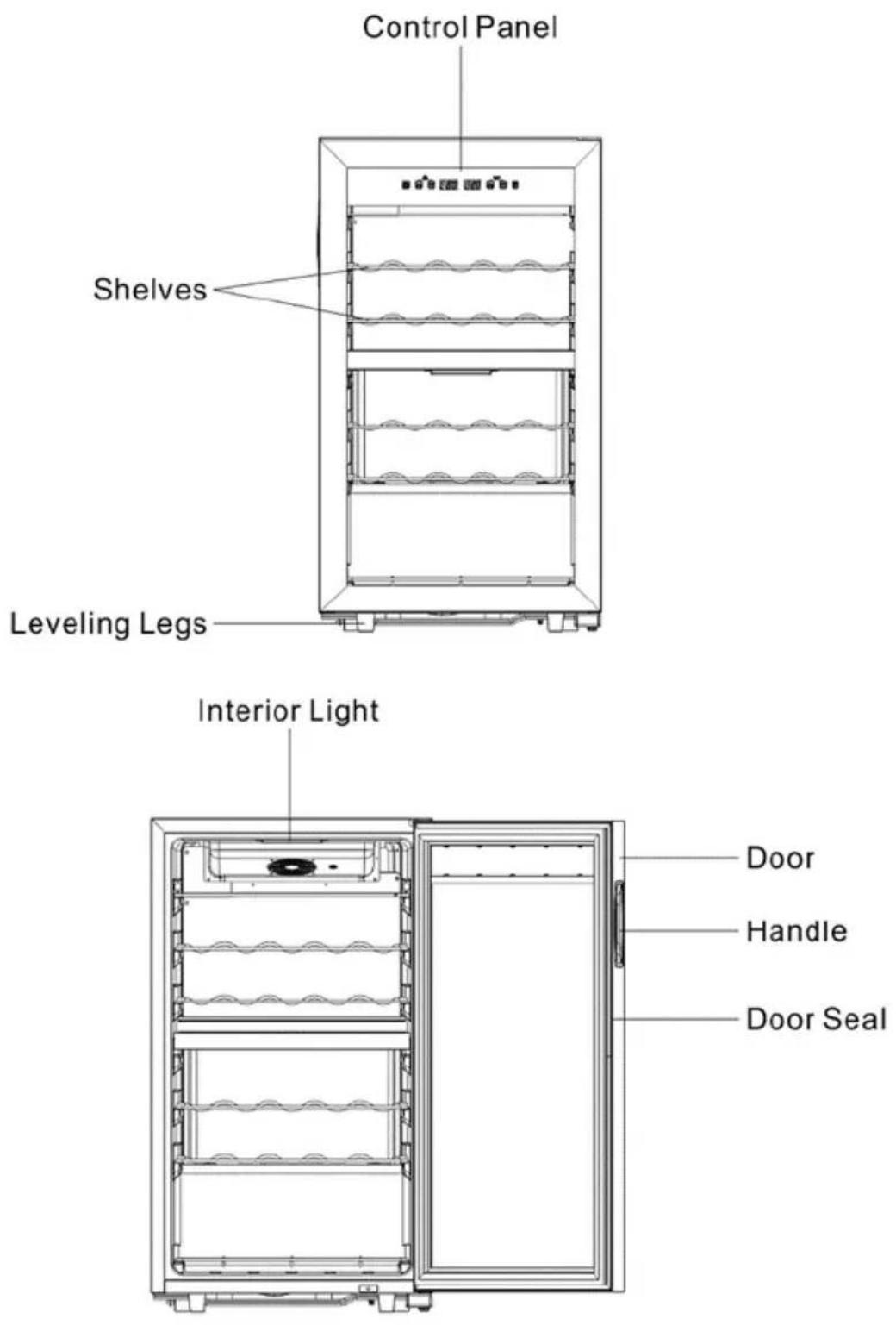 NewAir NWC028SS01 - PARTS LIST - 1