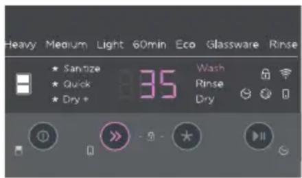 Fisher & Paykel DD24DT2NX9 - Réglage d'un programme de lavage - 2