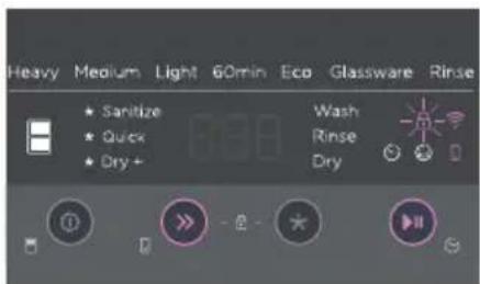 Fisher & Paykel DD24DT2NX9 - Activation du verrou des touches en mode de commande à distance - 1