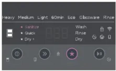 Fisher & Paykel DD24DT2NX9 - Réglage d'une option de modification de lavage - 1
