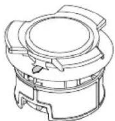 Fisher & Paykel DD24DT2NX9 - Replacing the drain filter - 1