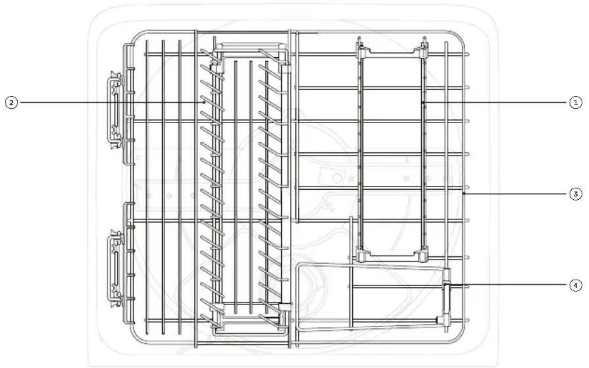 Fisher & Paykel DD24ST4NX9 - Compartiment amovible pour petits articles - 1