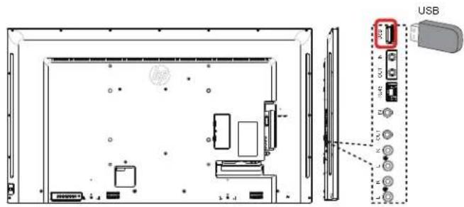 HP LD5511 - Lecture de fichiers multimédia à partir d'un périphérique USB - 1