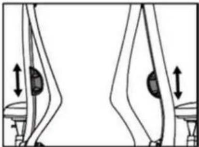HJH Office INSPERO - ARMLEHNENVERSTELLUNG IN HÖHE, BREITE, TIEFE UND RADIUS - 1