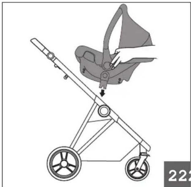 BabyGO Halime - Carry Cot - 1