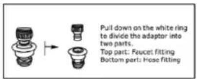Avanti CTW14X0WIS - SINK FAUCET CONNECTION - 1