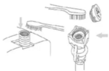 Avanti CTW14X0WIS - PRESSE LE PROGRAMME BOUTON DE SELECTION. - 1