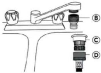 Avanti CTW14X0WIS - SINK FAUCET CONNECTION - 4