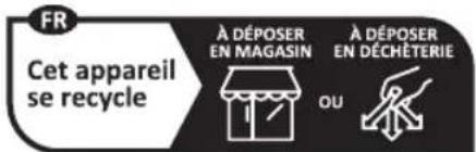 ProfiCare PCBSR 3108 - Signification du symbole « Poubelle » - 3